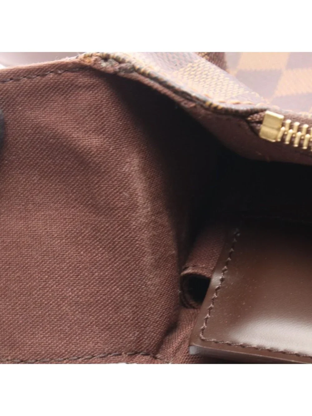 Louis Vuitton Shoulder Bag Spencer Damier Ebene Leather